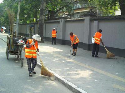 虹桥淡溪道路保洁