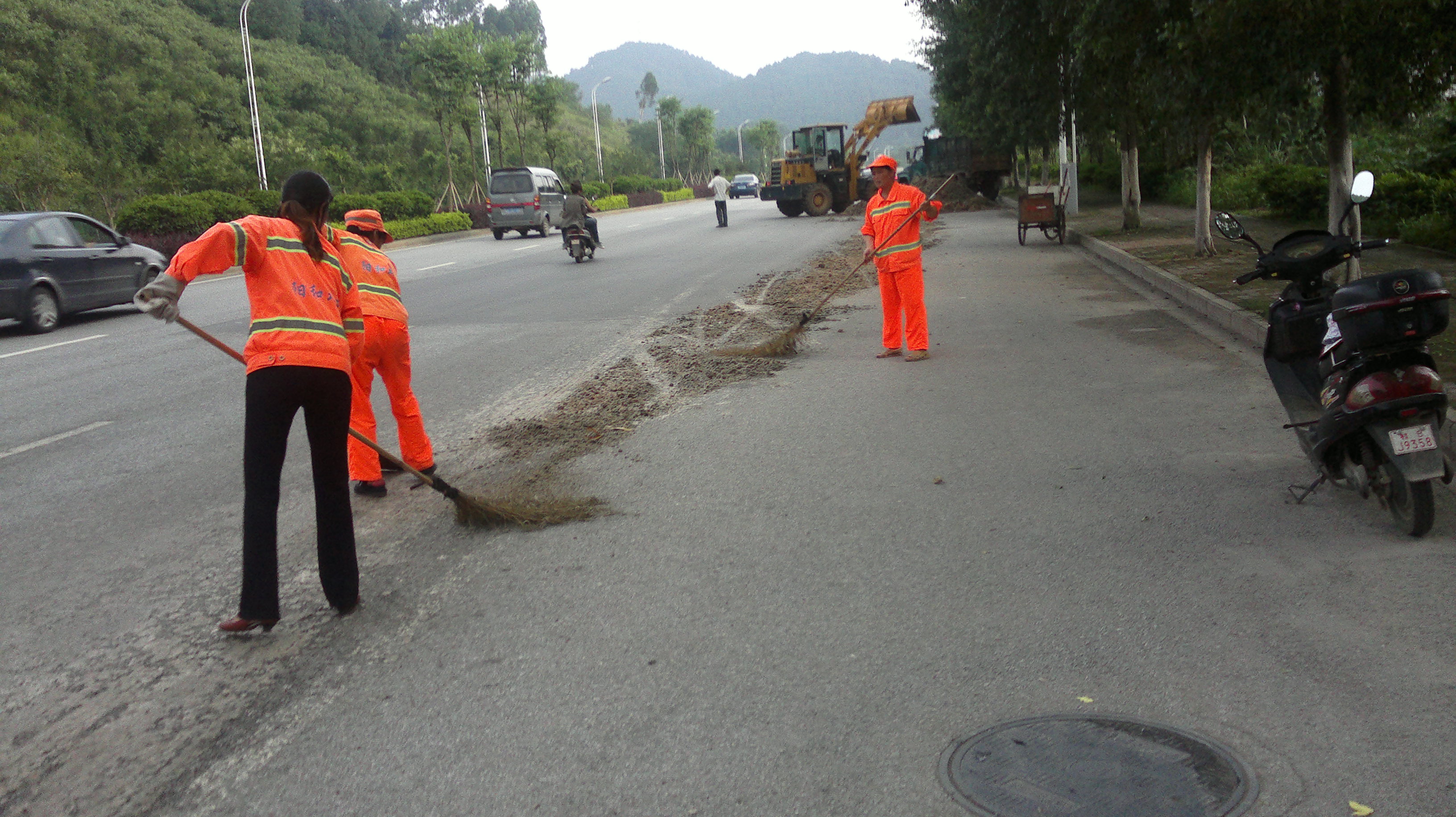智仁道路保洁